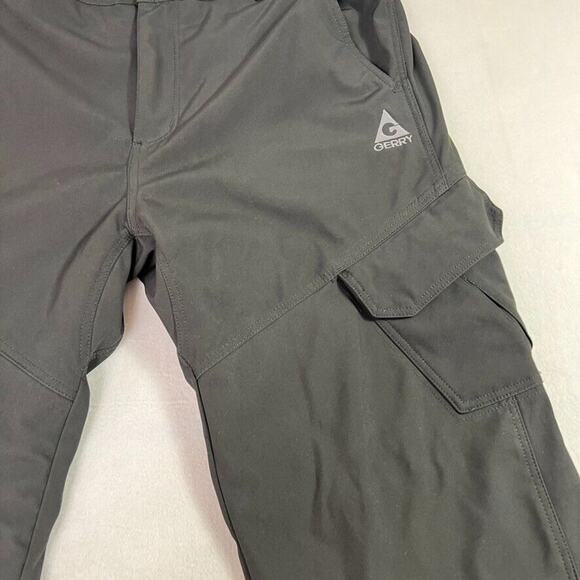 Gerry Pants Mens XL Black Water Resistant Fleece Lined 4-Way Stretch Snow Pocket - Picture 7 of 16